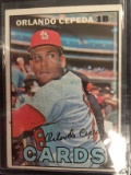 1967 Topps #20 Orlando Cepeda Cardinals Vintage Baseball Card