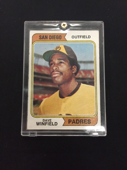 1974 Topps #456 Dave Winfield Padres Rookie Vintage Baseball Card