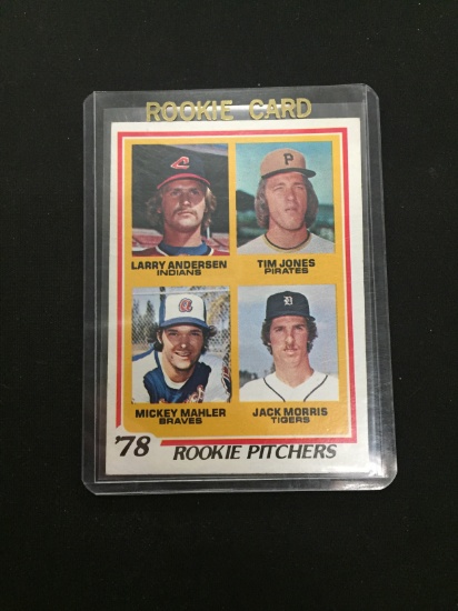 1978 Topps #703 Jack Morris Tigers Rookie Vintage Baseball Card