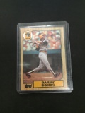 1987 Topps #320 Barry Bonds Pirates Giants Rookie Baseball Card