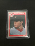 1985 Fleer #155 Roger Clemens Red Sox Rookie Baseball Card