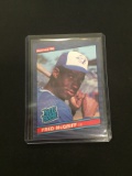 1986 Donruss #28 Fred McGriff Blue Jays Rookie Baseball Card