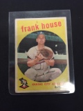 1959 Topps #313 Frank House A's Vintage Baseball Card