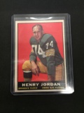 1961 Topps #45 Henry Jordan Packers Rookie Vintage Football Card