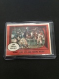 1961 Topps #13 Bobby Layne Sets New Passing Record Vintage Football Card