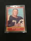 1963 Topps #82 Bob Lilly Cowboys Rookie Vintage Football Card