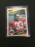 1984 Topps #353 Roger Craig 49ers Rookie Football Card
