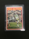 1972 Topps #126 John Riggins Jets Redskins Pro Action Vintage Football Card