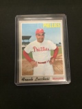 1970 Topps #662 Frank Lucchesi Phillies Vintage Baseball Card