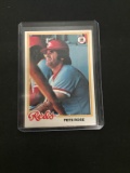 1978 Topps #20 Pete Rose Reds Vintage Baseball Card