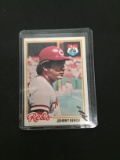 1978 Topps #700 Johnny Bench Reds Vintage Baseball Card