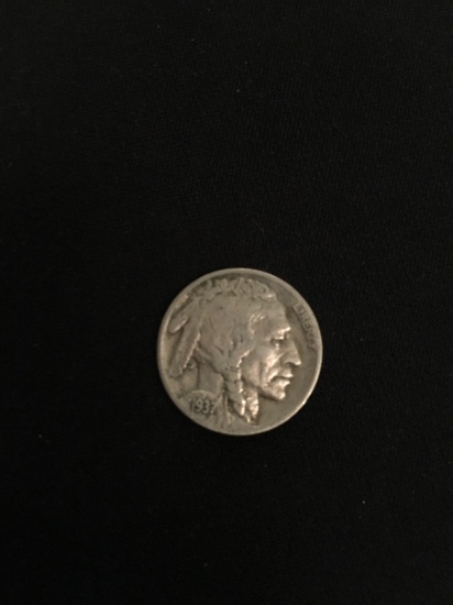 1937-D United States Indian Head Buffalo Nickel