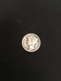 1943-United States Mercury Silver Dime - 90% Silver Coin