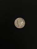 1929-United States Mercury Silver Dime - 90% Silver Coin