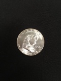 1963-United States Franklin Half Dollar - 90% Silver Coin