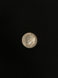 1964-D United States Roosevelt Silver Dime - 90% Silver Coin