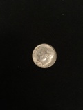 1956-D United States Roosevelt Silver Dime - 90% Silver Coin