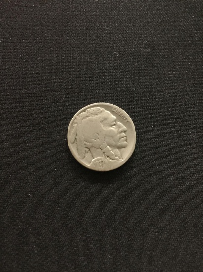 1937-United States Indian Head Buffalo Nickel