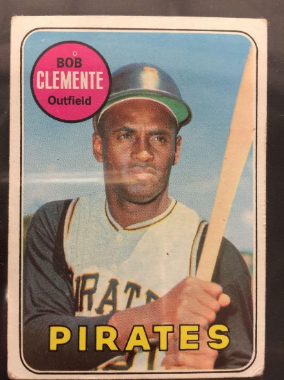 1969 Topps #50 Bob Clemente Pirates Vintage Baseball Card
