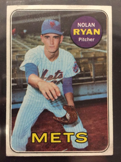 1969 Topps #533 Nolan Ryan Mets Vintage Baseball Card