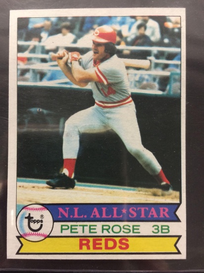 1979 Topps #650 Pete Rose Reds Vintage Baseball Card