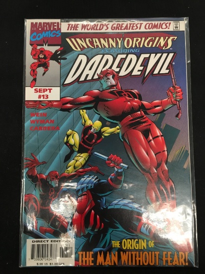 Uncanny Origins Featuring Daredevil #13-Marvel Comic Book