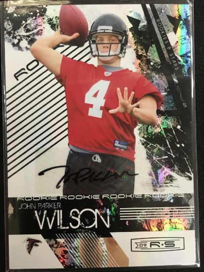 2009 Rookies & Stars John Parker Wilson Rookie Autograph Football Card /250