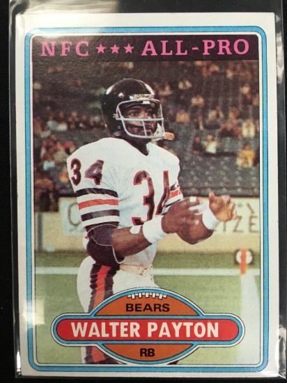 1980 Topps #160 Walter Payton Bears Vintage Football Card