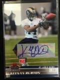 2009 Stadium Club Keenan Burton Rams Rookie Autograph Card