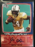 2008 Topps Rookie Pregression Kevin Smith Rookie Autograph Football Card