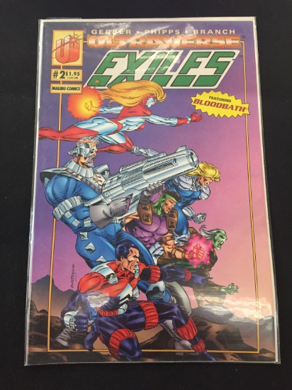 Ultraverse Exiles #2-Malibu Comic Book