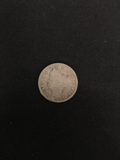1908 United States Liberty V Nickel