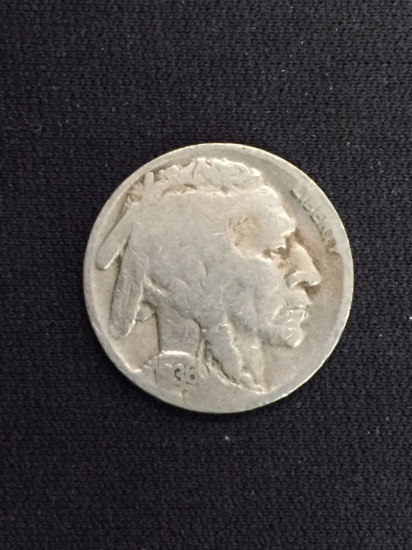 1936-D United States Indian Head Buffalo Nickel