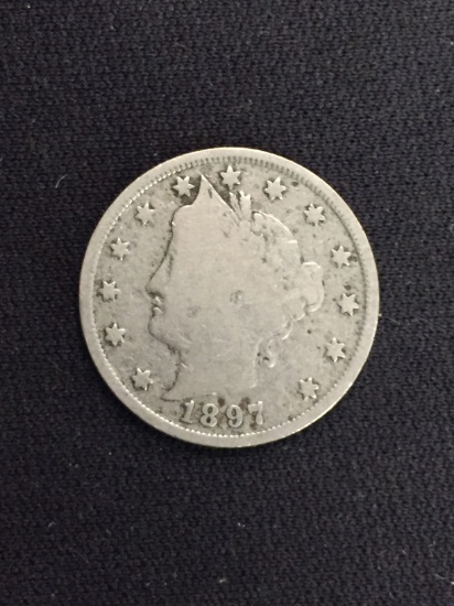 1897 United States Liberty V Nickel