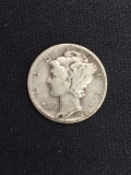 1930-D United States Mercury Dime - 90% Silver Coin