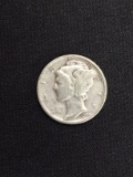 1944-S United States Mercury Dime - 90% Silver Coin