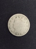1901 United States Liberty V Nickel