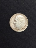 1957 United States Roosevelt Dime - 90% Silver Coin