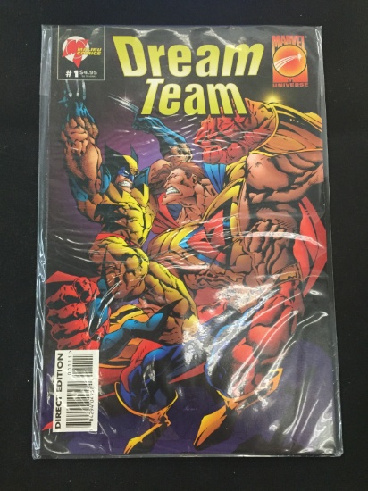 Dream Team #1 Marvel Universe-Malibu Comic Book