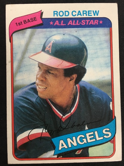 1980 Topps #700 Rod Carew Angels Vintage Baseball Card