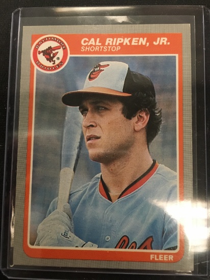 1985 Fleer #187 Cal Ripken Jr. Orioles Baseball Card
