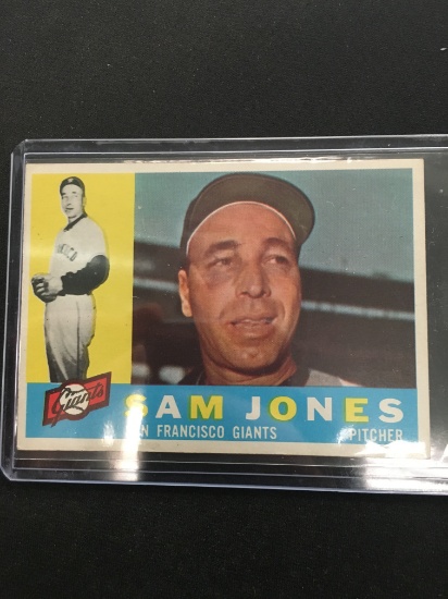 1960 Topps #410 Sam Jones Giants Vintage Baseball Card