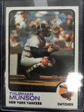 1973 Topps #142 Thurman Munson Yankees Vintage Baseball Card