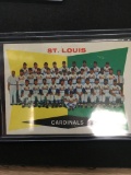 1960 Topps #242 St. Louis Cardinals Team Card Vintage Baseball Card