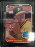 1987 Donruss #46 Mark McGwire A's Rookie Baseball Card
