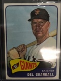 1965 Topps #68 Del Crandall Giants Vintage Baseball Card