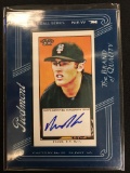 2009 Topps 206 Nick Evans Mets Rookie Autograph Baseball Card