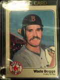 1983 Fleer #179 Wade Boggs Red Sox Rookie Baseball Card