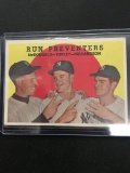 1959 Topps #237 Run Preventers McDougald-Turley-Richardson Vintage Baseball Card