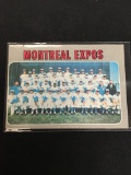 1970 Topps #509 Montreal Expos Team Card Vintage Baseball Card